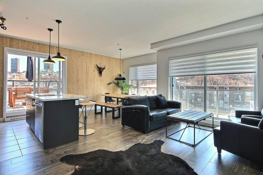K-417 / Parking & Gym - Private Balconies Apartment Quebec City Exterior photo